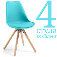 Стул для кухни Hesby Haven Cadence 4 шт, бирюзовый