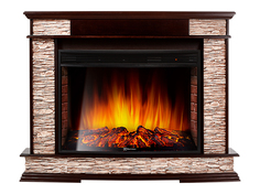 Электрокамин Electrolux Scala 25 сланец скалистый бурый, темный дуб + EFP/P-2720RLS N