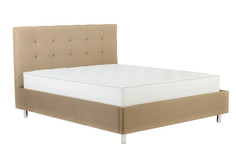 Кровать ASKONA Кейли с ПМ Тк.Casanova Beige 90x200