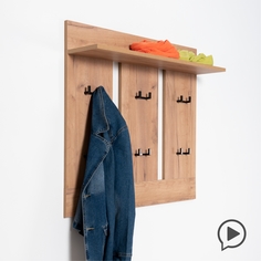 Вешалка настенная Mobi Ультра 15.06, Дуб Золотой CRAFT