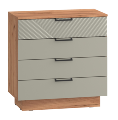 Комод DomA Леон, 1316674, софт грин/дуб бунратти