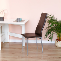 Стул для кухни мягкий ForPost Волна, шоколадная рептилия, 2 шт