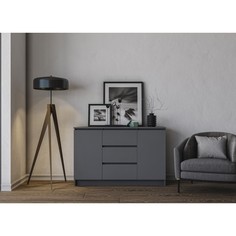 Комод Мори 1204х404х770 графит No Brand