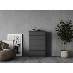 Комод Мори 704х404х1120 графит No Brand