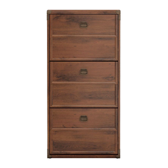 Тумба для обуви БРВ Мебель ИНДИАНА JBUT 3B дуб саттер