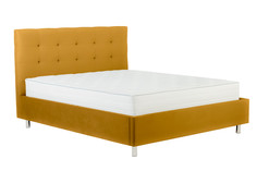 Кровать ASKONA Кейли + Основание с ламелями Тк.Sky Velvet 30 160x200