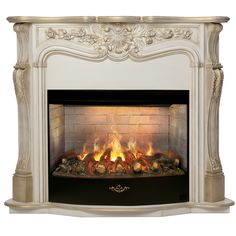 Электрокамин RealFlame Ellada 33 WT-659G с очагом 3D Firestar 33