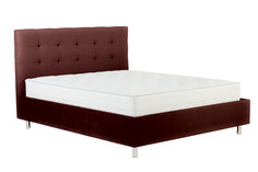 Кровать ASKONA Кейли + Основание с ламелями Тк.Sky Velvet 32 140x200