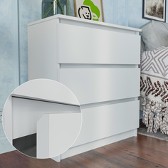 Комод GW market 69х33x76 см Белый