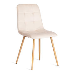 Стул TetChair CHILLY (mod. 7094-1) бежевый/натуральный
