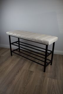Обувница в прихожую Лайн90 бежевый No Brand