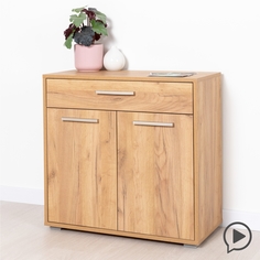 Комод Mobi Ультра 13.312.03 F Дуб Золотой CRAFT 71.3x33.8x68.8