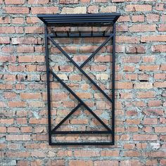 Вешалка настенная Loft Hangar Steel in house Max Черный муар 65x25x120 см