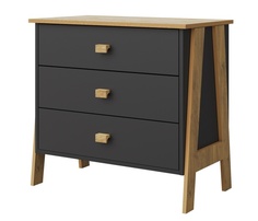 Комод Скандинавия 1 антрацит Дай мебель