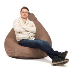 Кресло Груша Лофт Шоко XXXXL No Brand
