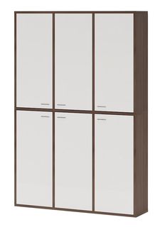 Стеллаж Мэрдэс СУ (Ш3В2)+6ФГ Шамони/Белый Merdes