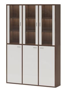 Стеллаж Мэрдэс СУ (Ш3В2)+3ФГ+3ФС Шамони/Белый Merdes