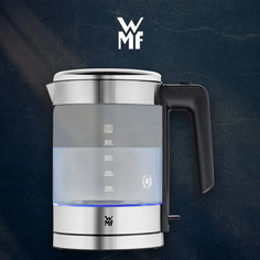 Чайник электрический WMF KITCHENminis 0413190711 1 л прозрачный, серебристый