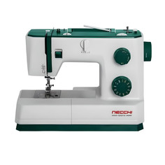 Швейная машина Necchi Q421A белый, зеленый