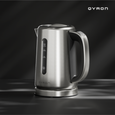 Чайник электрический QYRON KS901 1.7 л серебристый