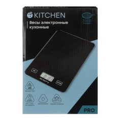 Весы кухонные OKitchen PRO черный