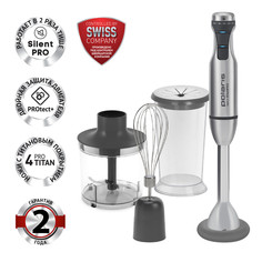 Погружной блендер Polaris PHB 1591L Silent Silver