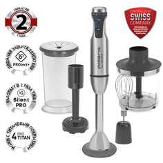 Погружной блендер Polaris PHB 1583L Silent Silver