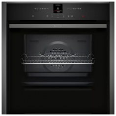 Встраиваемый электрический духовой шкаф Neff B47CR22G0 черный