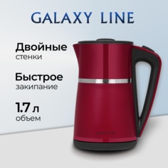 Чайник электрический GALAXY LINE GL0339 1.7 л красный