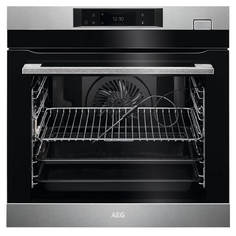 Встраиваемый электрический духовой шкаф AEG BSK788380 черный, серебристый