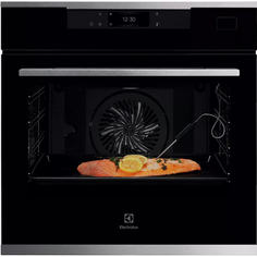 Встраиваемый электрический духовой шкаф Electrolux KOBBS39WX черный