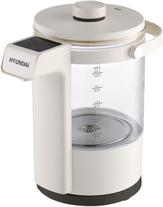 Чайник электрический HYUNDAI HYK-G7700 2.5 л бежевый