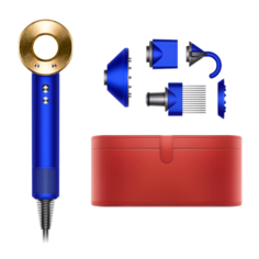 Фен Dyson Supersonic HD07 Gift Edition 1600 Вт золотистый; синий