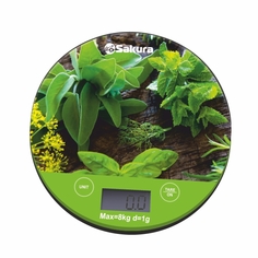 Весы кухонные Sakura SA-6076G зеленый