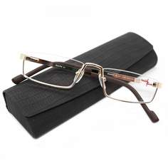 Очки для чтения лекторы RALH 0650 +3,75, c футляром, цвет золотой, РЦ 62-64 Ralph