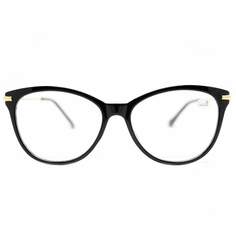 Готовые очки Fabia Monti 0202 +1,50, без футляра, цвет черный, РЦ 62-64