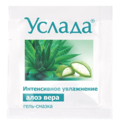 Гель-смазка «Услада с алоэ» - 3 гр. Биоритм