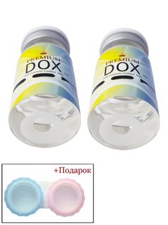 Контактные линзы DOX CRAZY F50 WHITE OUT 0,00 + Контейнер