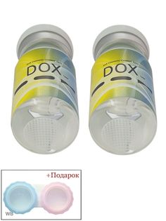 Контактные линзы DOX CRAZY 128 WHITE SCREEN 0,00 + Контейнер