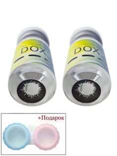 Контактные линзы DOX A106 BLACK+Контейнер 0,00 BC 8,6 DIA 14,2