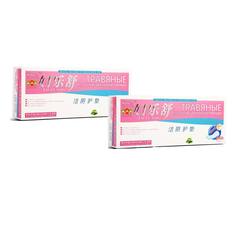 Прокладки Herbal Pads FU LE SHU для женщин, с травами, 10 шт, 2 уп