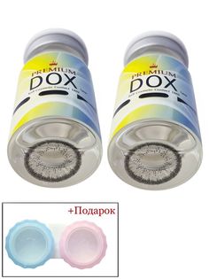 Контактные линзы DOX JS22 GRAY Ci 0,00 + Контейнер
