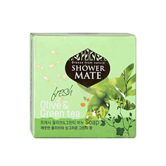Мыло косметическое Shower Mate Оливковое 100г