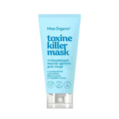 Маска-детокс для лица Miss Organic Toxine Killer Mask очищающая, 50 мл