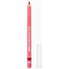 Карандаш для губ LOVE GENERATION Lip Pencil контурный, №08 красный, 1,2 г