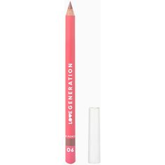 Карандаш для губ LOVE GENERATION Lip Pencil контурный, №06 теплый коричневый, 1,2 г