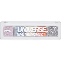 Палетка теней для век LOVE GENERATION Universe, Give Me Money №01 дуохромные, 5 г