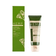 Крем Greenway Ночной Hemp Для Интенсивного Питания Кожи Лица 50 Мл