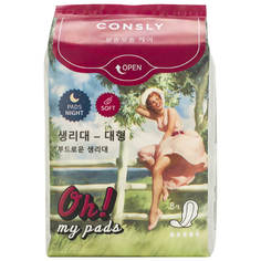 Прокладки Consly ночные гигиенические Oh! My Pads, 8 шт