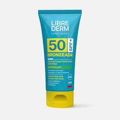 Крем для лица Librederm Bronzeada солнцезащитный, SPF 50, UVA антивозрастной, 50 мл
